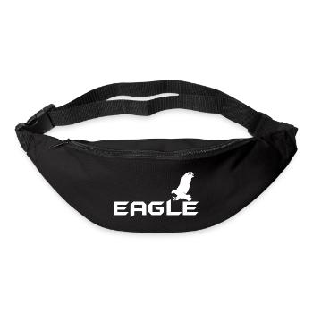 Eagle - Adler - Gürteltasche - Schwarz - Vorne