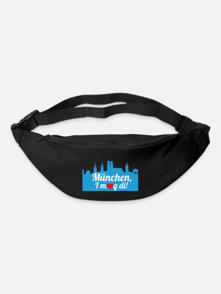 München - I mog di - Gürteltasche - Schwarz