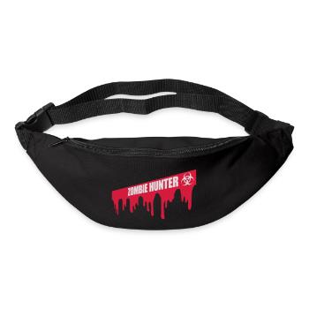 zombie hunter Halloween Quote - Bum bag - black - Front