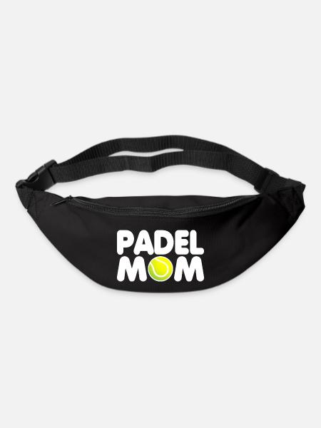 Padel Geschenk für Mütter, die Padel spielen - Gürteltasche - Schwarz