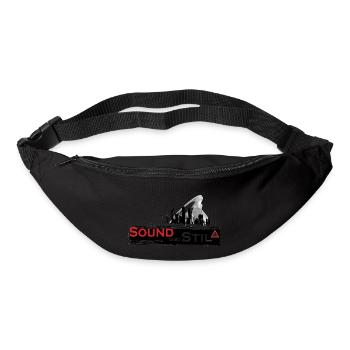 Sound mit Stil Skyline - Gürteltasche - Schwarz - Vorne