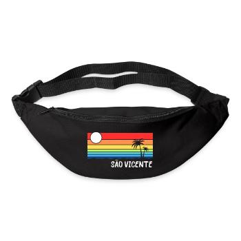 São Vicente Cap-Vert Cabo Verde Tourisme Cabo Verde - Sac banane - noir - Devant