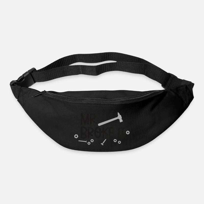 Der Unzerstörbare - Gürteltasche - Schwarz