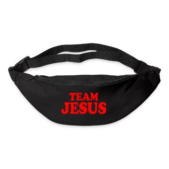 Team jesus - Gürteltasche - Schwarz - Vorne