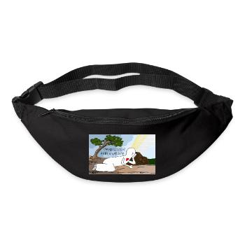 Himmelsleiter haben und sein. - Gürteltasche - Schwarz - Vorne
