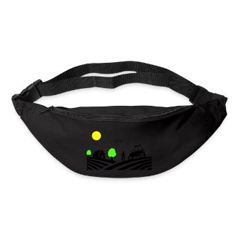 traktor farm - Gürteltasche - Schwarz - Vorne
