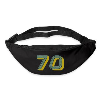 70. 70 YEARS. 70th ANNIVERSARY. 70 YEARS ANNIVERSARY. - Bum bag - black - Front