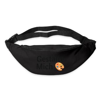 Gestalte mich - Gürteltasche - Schwarz - Vorne