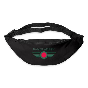 I Love Bangladesh, Elegance Style Design T-Shirt - Bum bag - black - Front