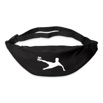 Vintage Fußball Fußball Fußball T-Shirt - Gürteltasche - Schwarz - Vorne