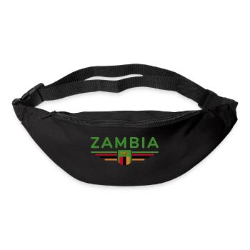 T-shirt Zambie pour les fans d’Afrique - Sac banane - noir - Devant