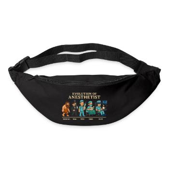 Evolution der Anästhesisten - Gürteltasche - Schwarz - Vorne