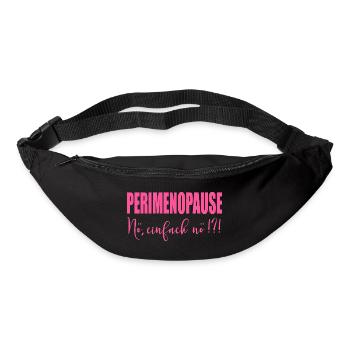Perimenopause Frauen Stimmung - Gürteltasche - Schwarz - Vorne