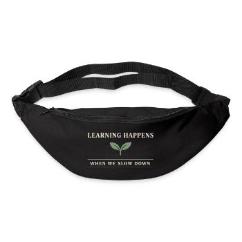 Montessori mother, Gentle parenting, Mindful - Bum bag - black - Front