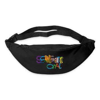 Sensationell wundervoll - Gürteltasche - Schwarz - Vorne