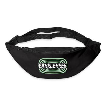 Fahrlehrer als Arbeitskollege - Gürteltasche - Schwarz - Vorne