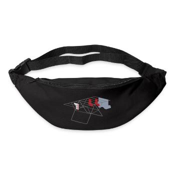 Wäsche - Gürteltasche - Schwarz - Vorne