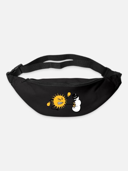 sun kicks snowman - Bum bag - black