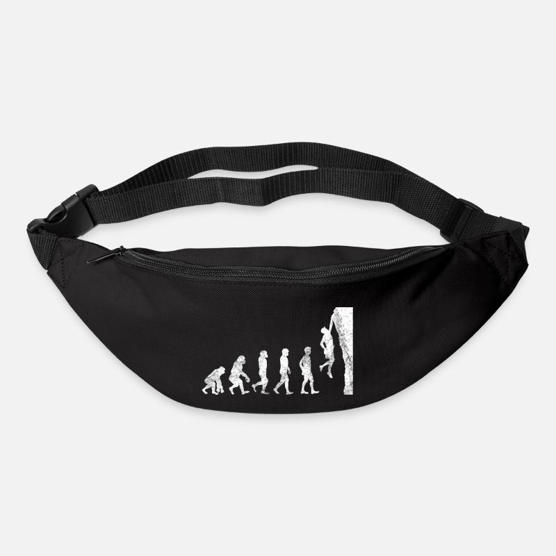 Bouldering climbing climbing - Bum bag - black