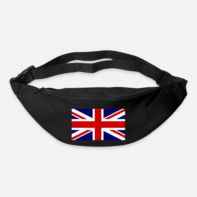 Union Jack Flagge - England - Gürteltasche - Schwarz