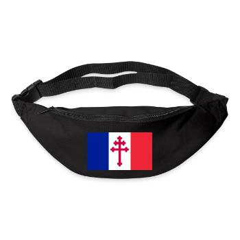 croix de Lorraine - Sac banane - noir - Devant
