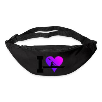 Kayak Kayak Canoë Kayak Femmes Hommes - Sac banane - noir - Devant