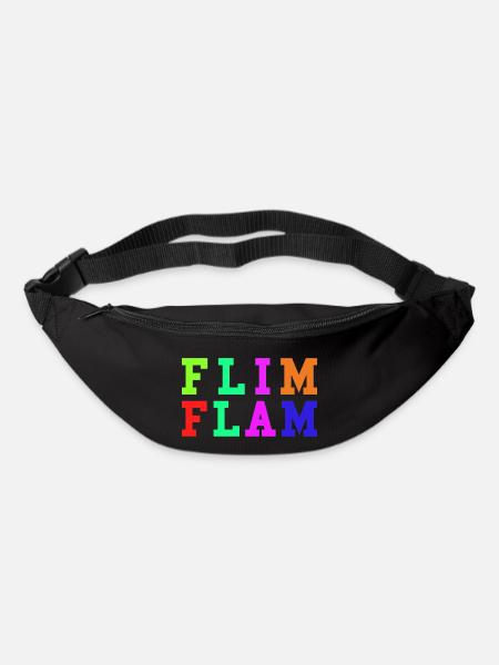 Flim Flam Mixed Colors - Bum bag - black