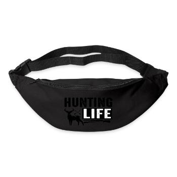 Hunting Life - Gürteltasche - Schwarz - Vorne