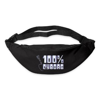 Lustiges Amputation und Beinprothesen - Gürteltasche - Schwarz - Vorne