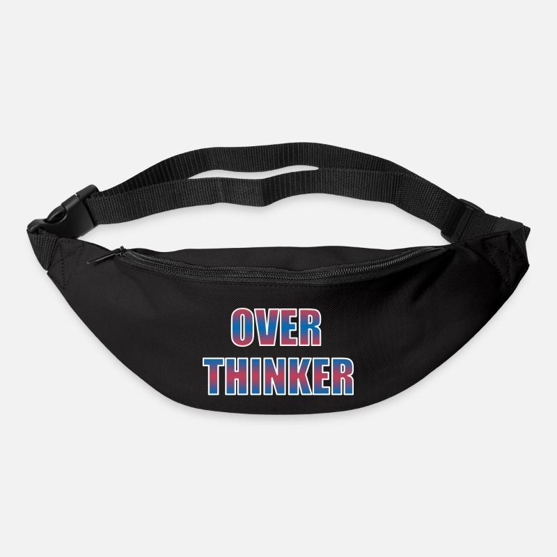 Überdenker - Gürteltasche - Schwarz
