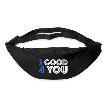 Trop bon pour vous | dictons drôles, provocation - Sac banane - noir - Devant