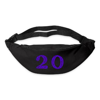 20. 20 YEARS. 20th ANNIVERSARY. 20TH ANNIVERSARY. - Bum bag - black - Front