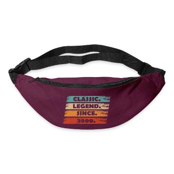 24th Anniversary 2000 - Legende seit Jahrgang Ret - Gürteltasche - Burgunderrot - Vorne