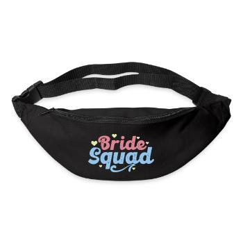 Braut Squad Team Braut Junggesellenabschied Braut Frau - Gürteltasche - Schwarz - Vorne