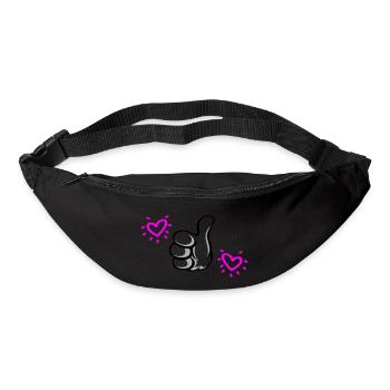 ELUE meilleure maman - Sac banane - noir - Devant