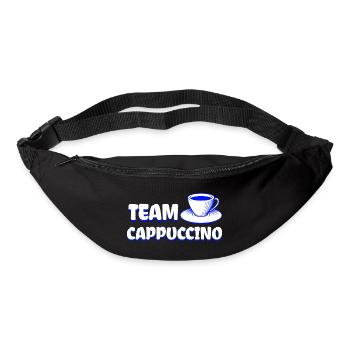 Team Cappuccino - Cool Coffee Design - Bum bag - black - Front