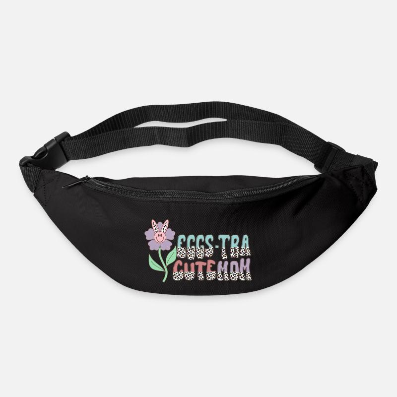 Eggs-Tra Süße Mutter - Gürteltasche - Schwarz