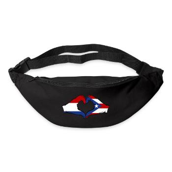 Holland Puerto Rico Hands Heart Shape - Bum bag - black - Front