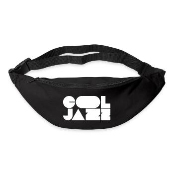 Kühnes, cooles Jazz-Logo-Design - Gürteltasche - Schwarz - Vorne