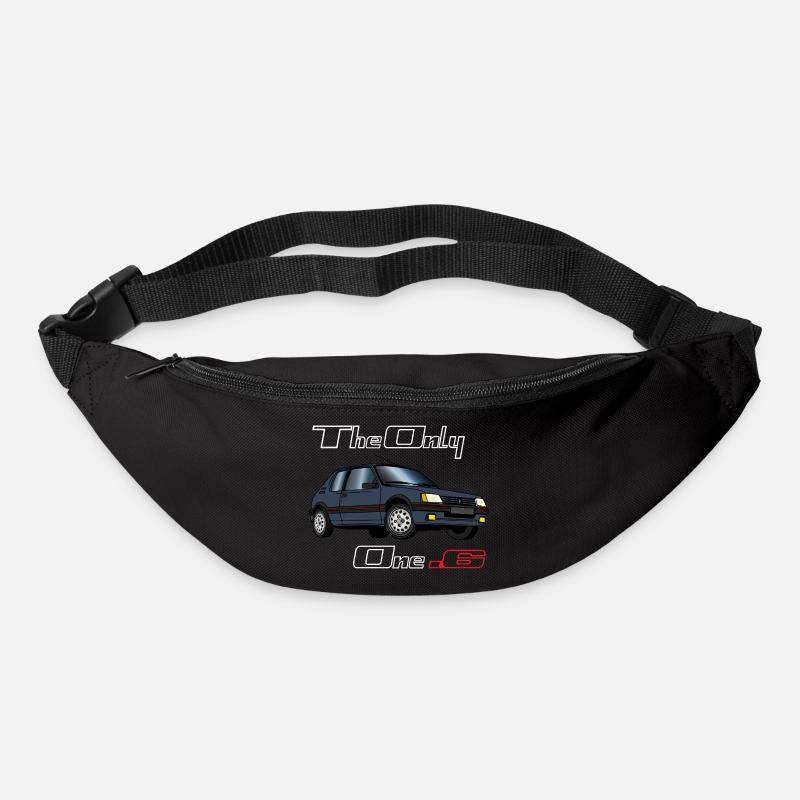 205 1,6 1984 1985 1986 Gris Graphite - Sac banane - noir