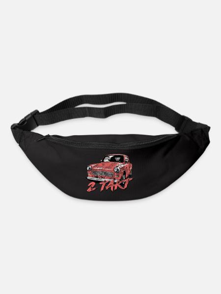  601 Korallrot - Gürteltasche - Schwarz