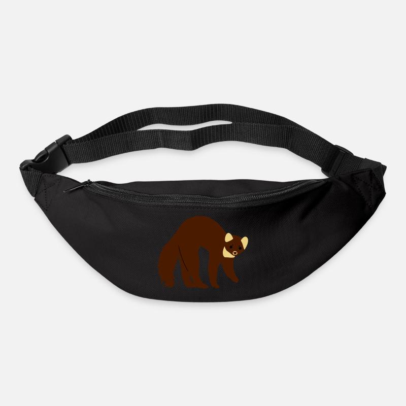 marder - Gürteltasche - Schwarz