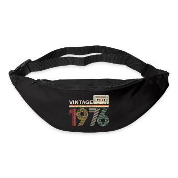 Vintage cassette 1976 - Bum bag - black - Front