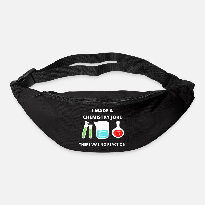 SCIENCE chemistry moment of science geschenk - Gürteltasche - Schwarz