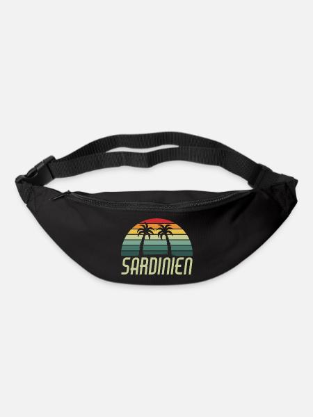 Sardinien sardinia - Gürteltasche - Schwarz