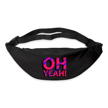 OH YES! - Bum bag - black - Front