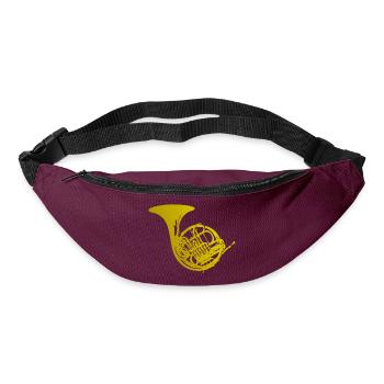 Horn - Bum bag - burgundy - Front