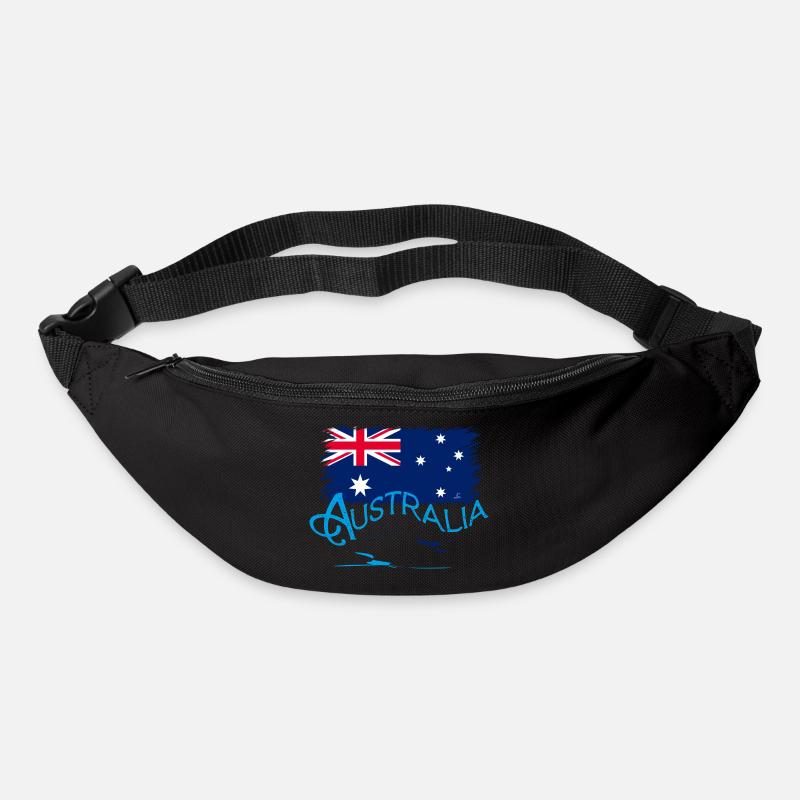 Australie - Sac banane - noir