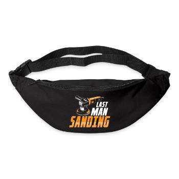 Last Man Sanding Auto Body Technician Painter - Sac banane - noir - Devant
