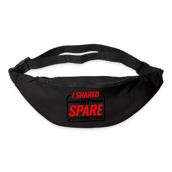 J’ai partagé mon #LivingKidneyDonor 5 - Sac banane - noir - Devant